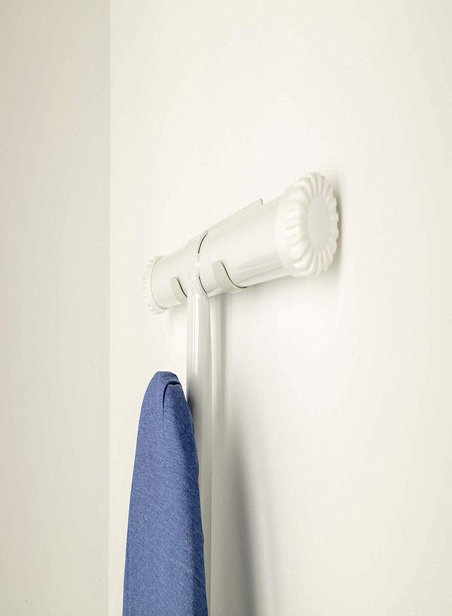 دولفي حامل لوح كي الملابس دولفي المثبت على الحائط (أبيض) - Image 4